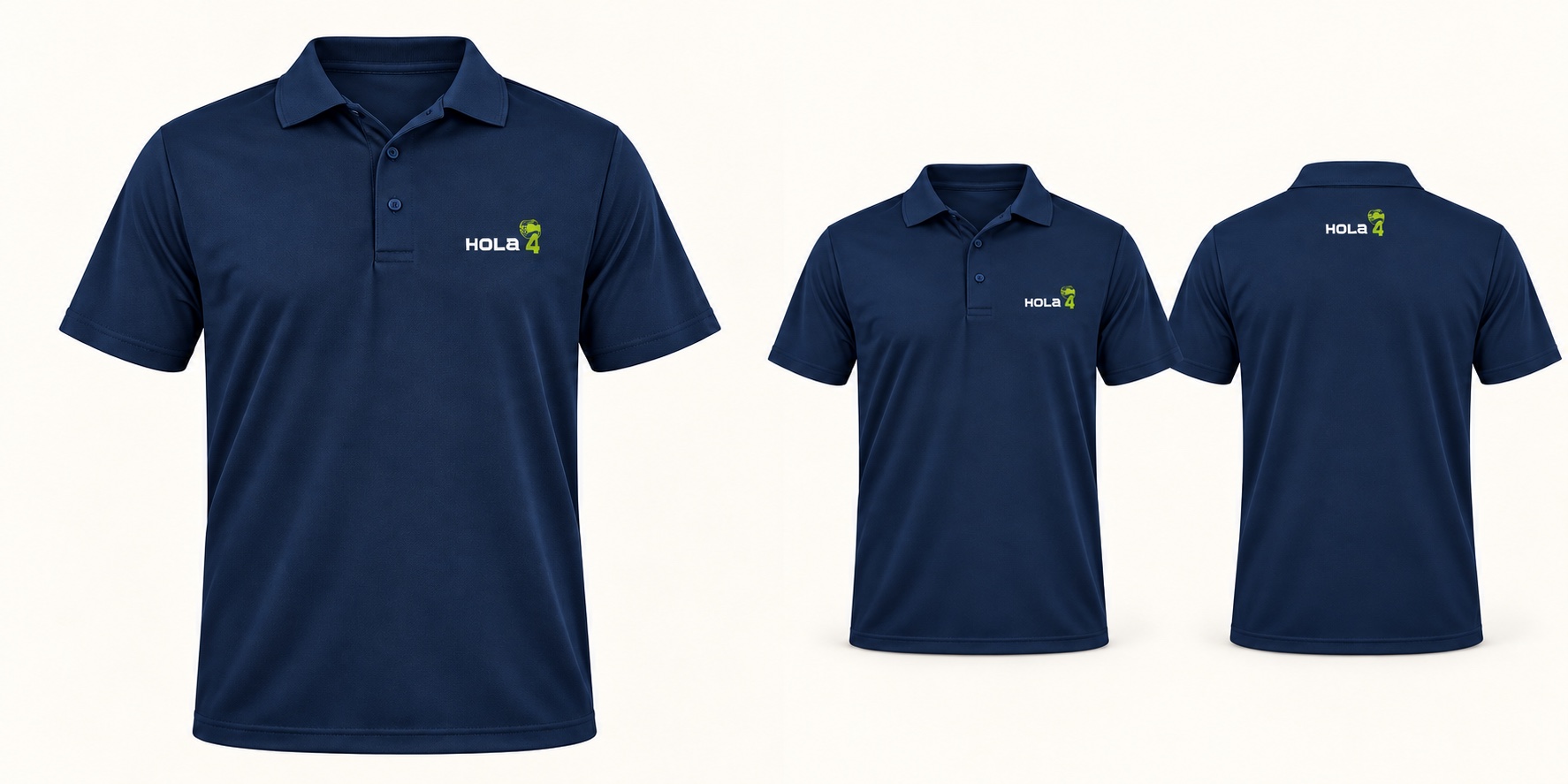 Branded clothing and teamwear — illustrative product preview