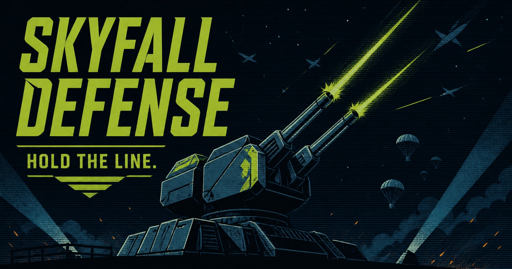 Skyfall Defense arcade game